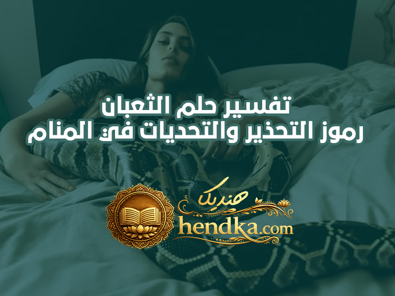 تفسير حلم الثعبان: رموز التحذير والتحديات في المنام